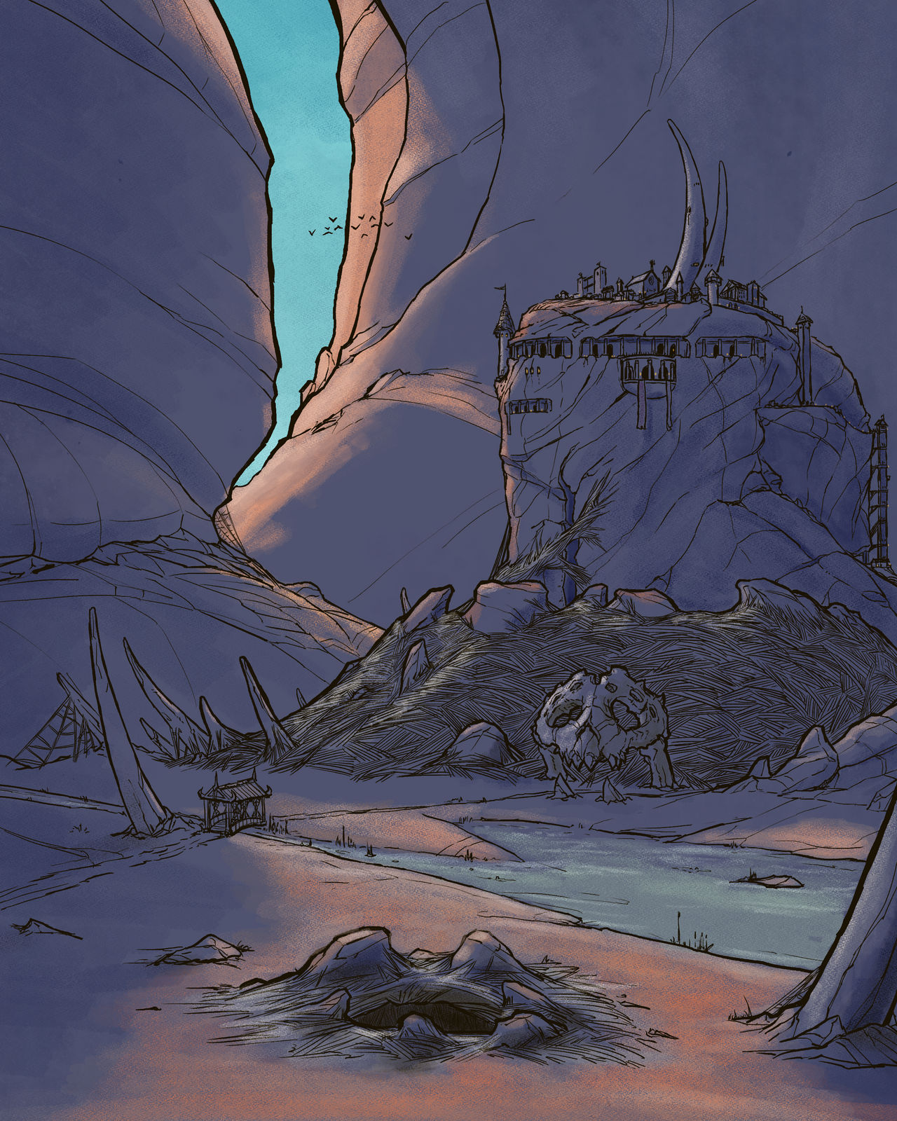 Spider Valley by masterpug13 on DeviantArt