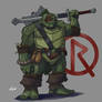 Raphael - TMVT (Teenage Mutant Viking Turtles)