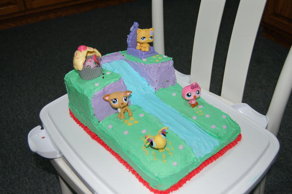 Littlest Pet Shop cake by customcakes on DeviantArt Littlest Pet Shop cake by customcakes on DeviantArt