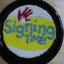 Signing Time Cookie Cake