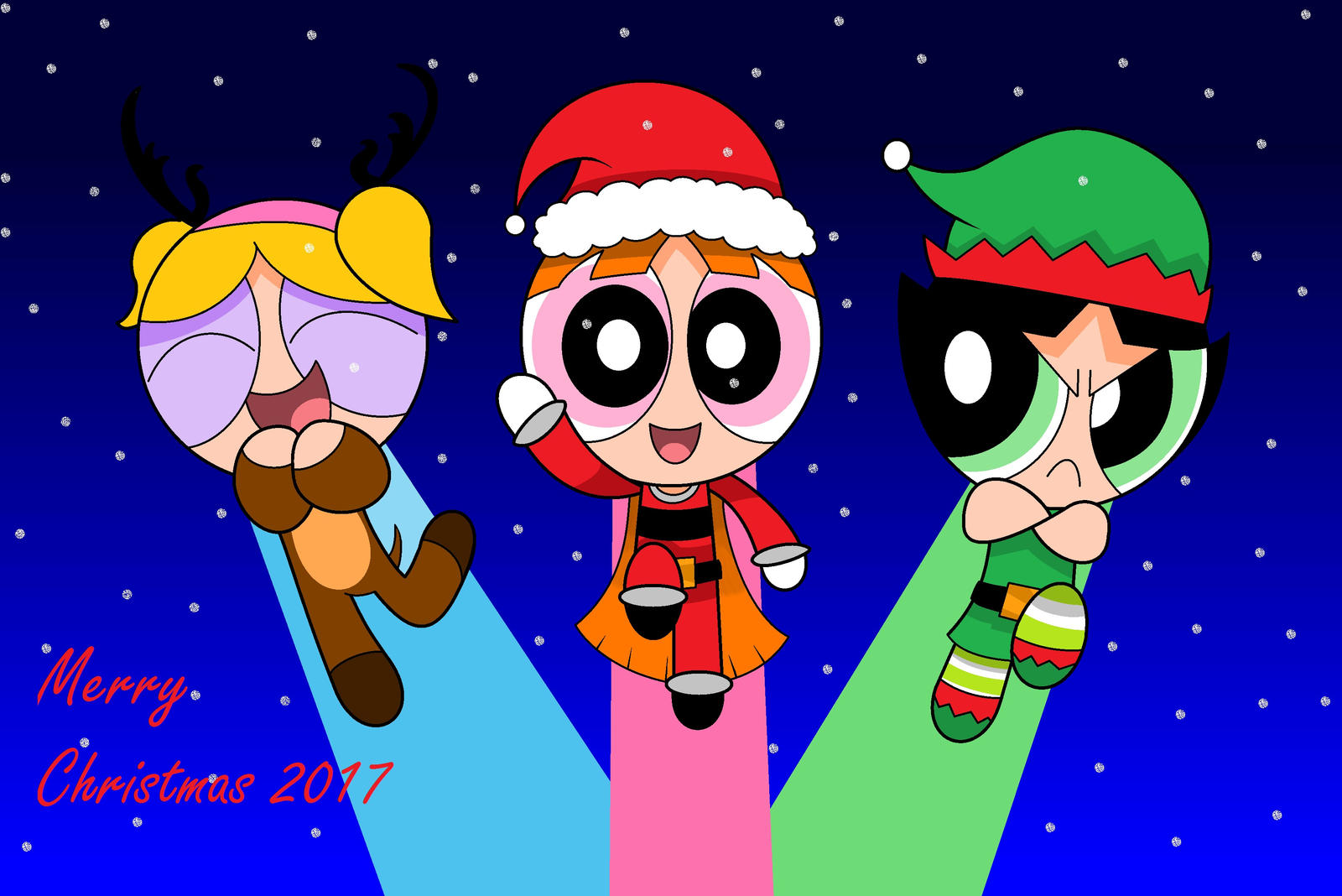 Merry Christmas Form The Ppg By Dominicd09 On Deviantart Merry Christmas Form The Ppg By Dominicd09 On Deviantart