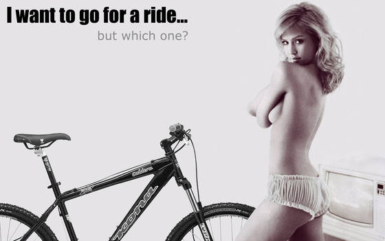 I want to go for a ride