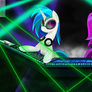 Kat DJing with Vinyl Scratch