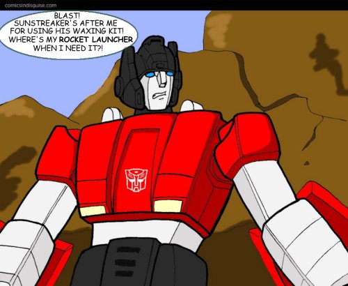 Sideswipe in trouble