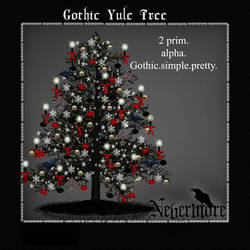 Gothic Yule Tree promo