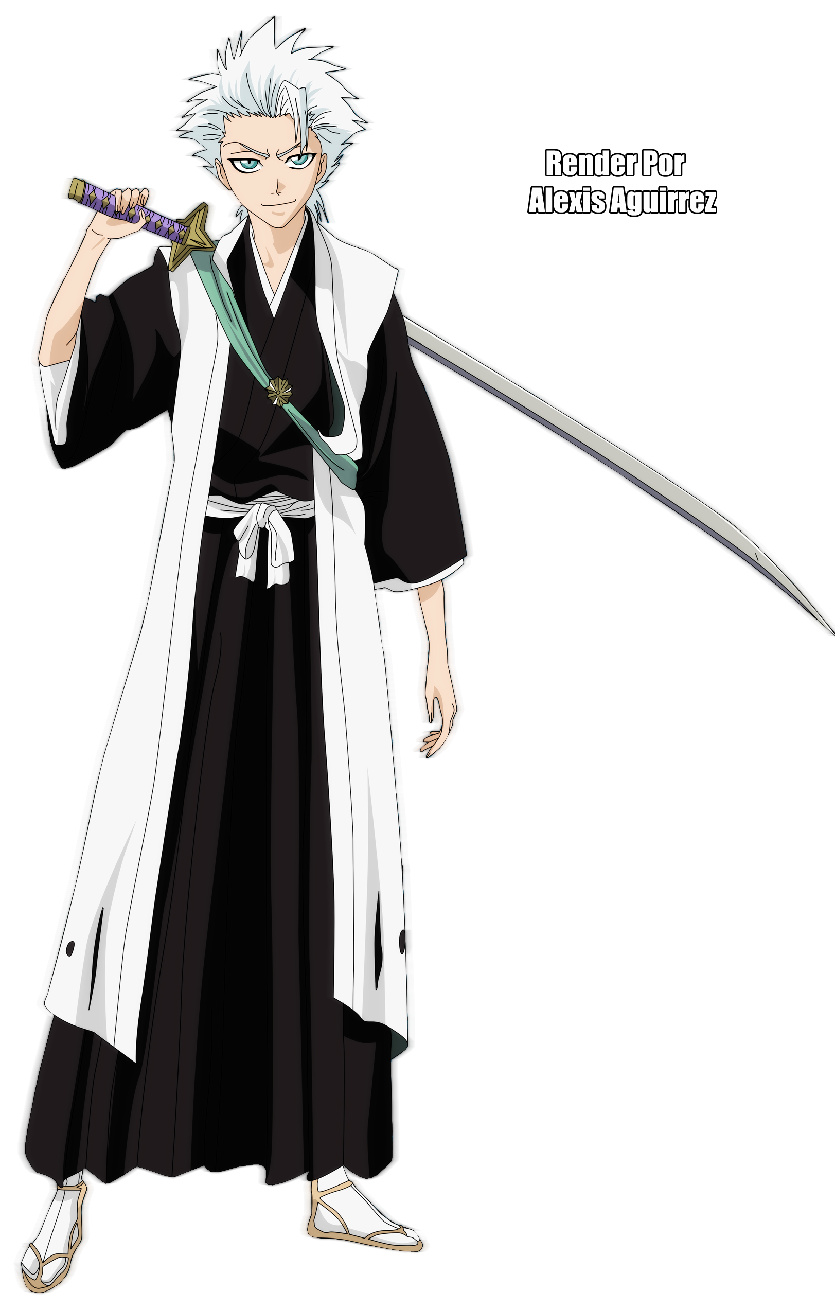 Hitsugaya Toushiro Render by AlexisAguirrez on DeviantArt