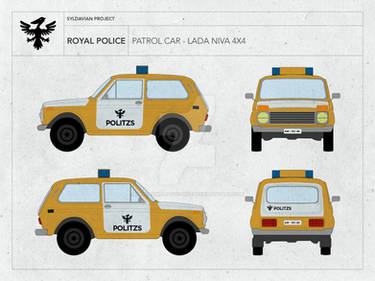 Lada Niva - Syldavian Royal Police