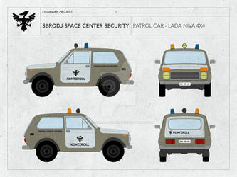 SBRODJ SPACE CENTER - SECURITY VEHICLE LADA NIVA