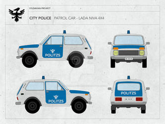 Lada Niva - Syldavia CITY Police