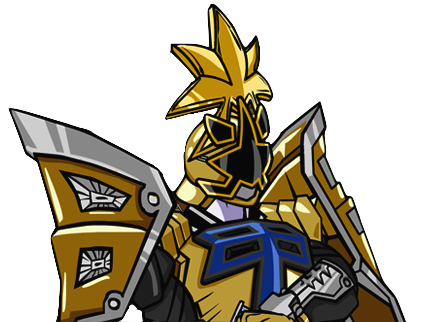 Power Rangers Samurai Gold Ranger Shogun Mode