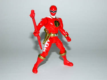 Red Dino Thunder Ranger Action Hero