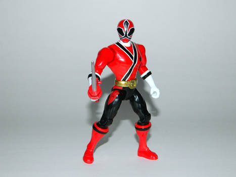 Red Samurai Ranger Action Hero