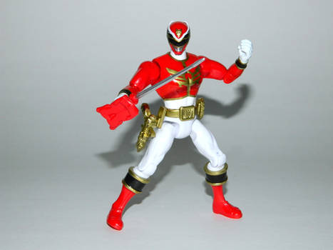 Red Megaforce Ranger Action Hero