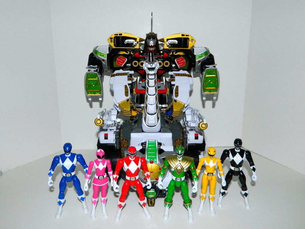 Rangers and Ultrazord 1 by LinearRanger on DeviantArt
