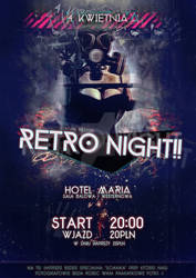 Retro night Flyer