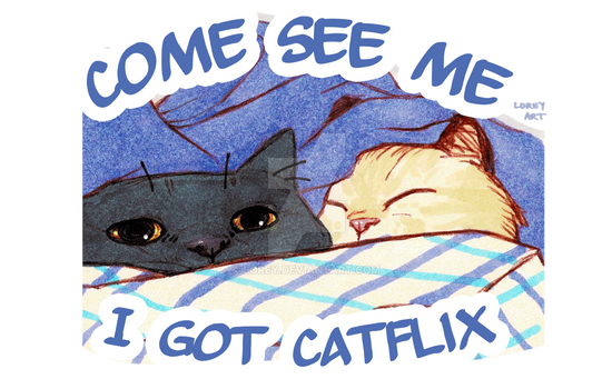 Come see me, I got catflix