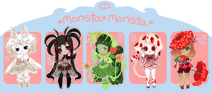 Monsta Monsta Adopties! CLOSED