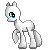 Pixel Pony base - Earth Female by EllisArts