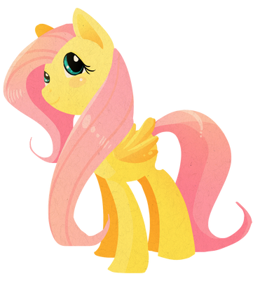 Cut Out Fluttershy