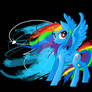 Living Art Rainbow Dash
