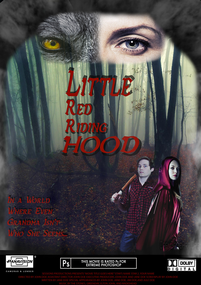 Little Red Riding Hood Poster by jpdevill1994 DeviantArt