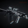 AK47 Tactical (custom white paint)