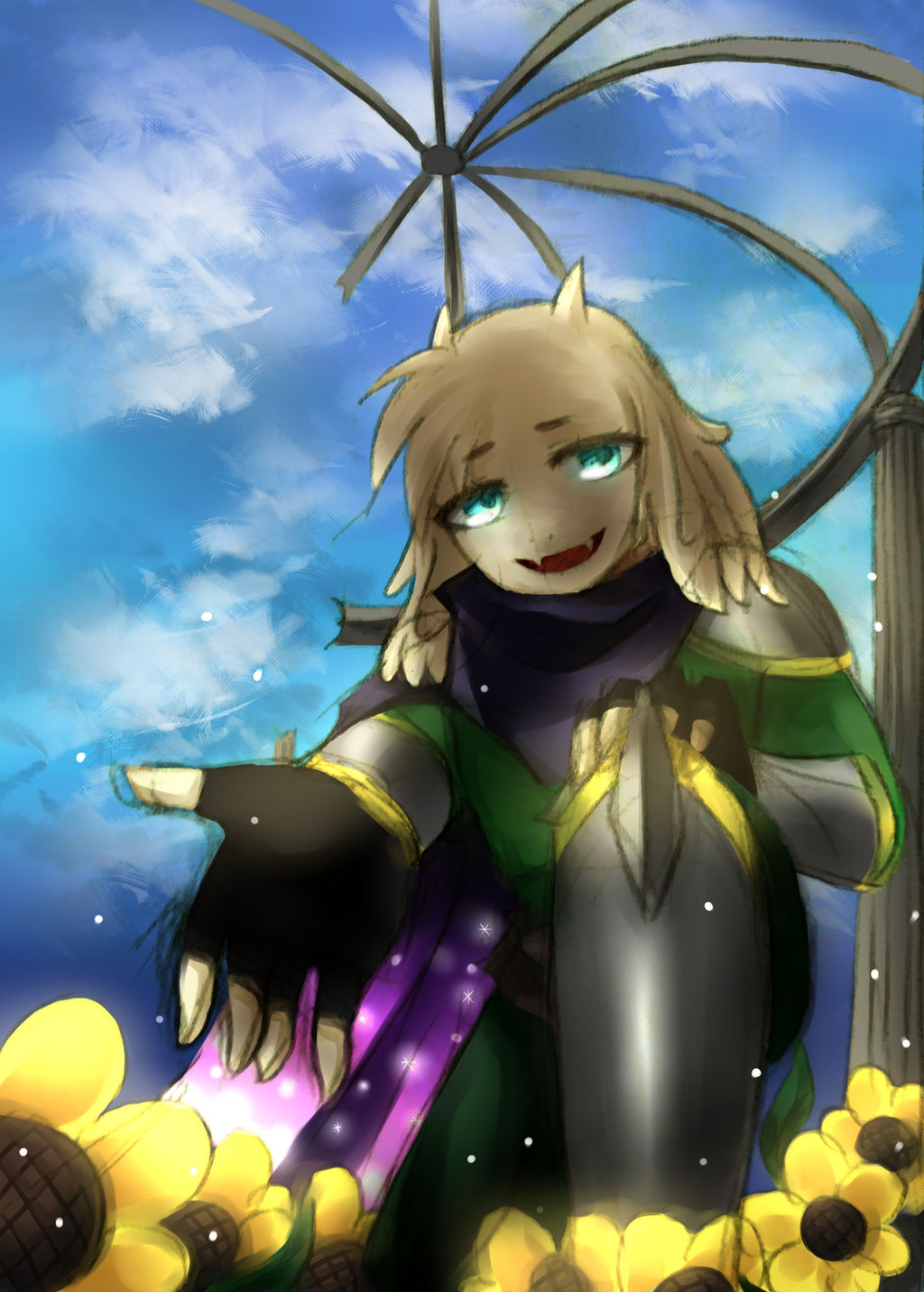 Underwar-Asriel by OMGSWT on DeviantArt