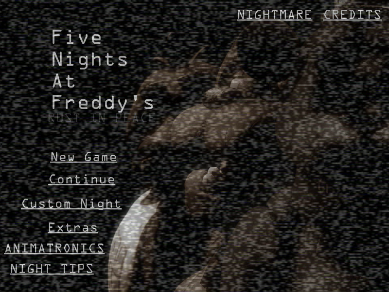 FNAFRIP Title Screen