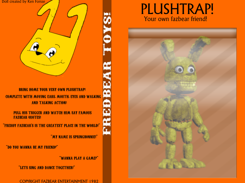 Plushtrap Toy Case