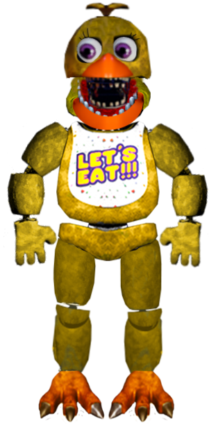 Withered Chica, Fredbear's Pizzeria Management Wiki