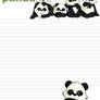 panda letterpaper