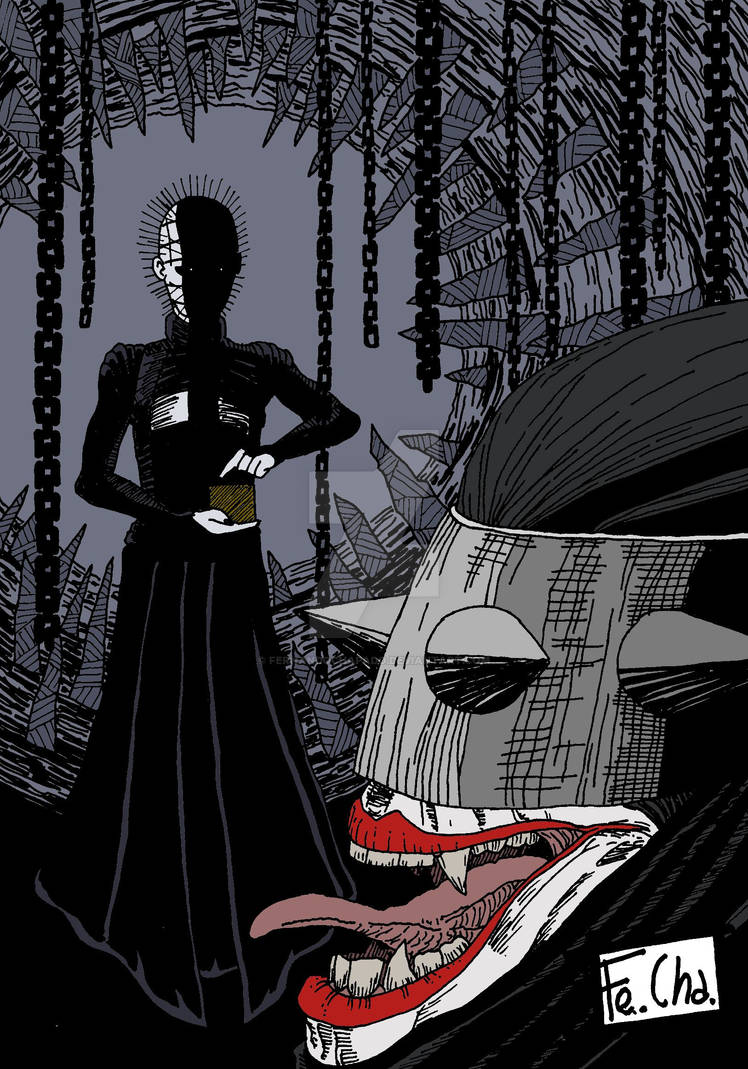 pinhead vs el batman que rie by fernandochapado on DeviantArt