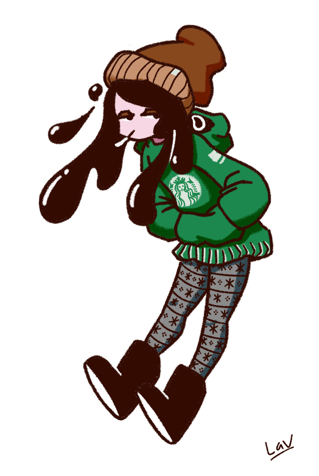 Starbies Girl by MisguidedLavender on DeviantArt