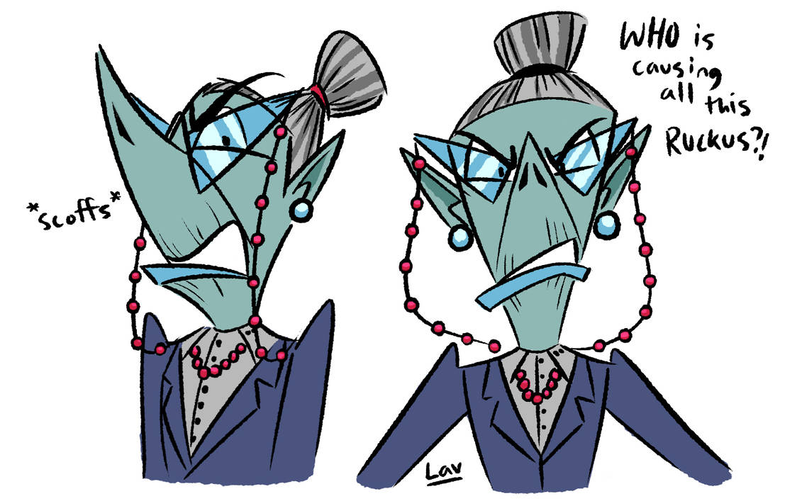 Old Clerk Lady by MisguidedLavender on DeviantArt Old Clerk Lady by MisguidedLavender on DeviantArt
