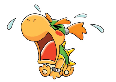 Bowser Jr. (Paper Mario TTYD Style) by MuzYoshi on DeviantArt