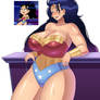 Cartoon Redraw #2 Wonder Woman