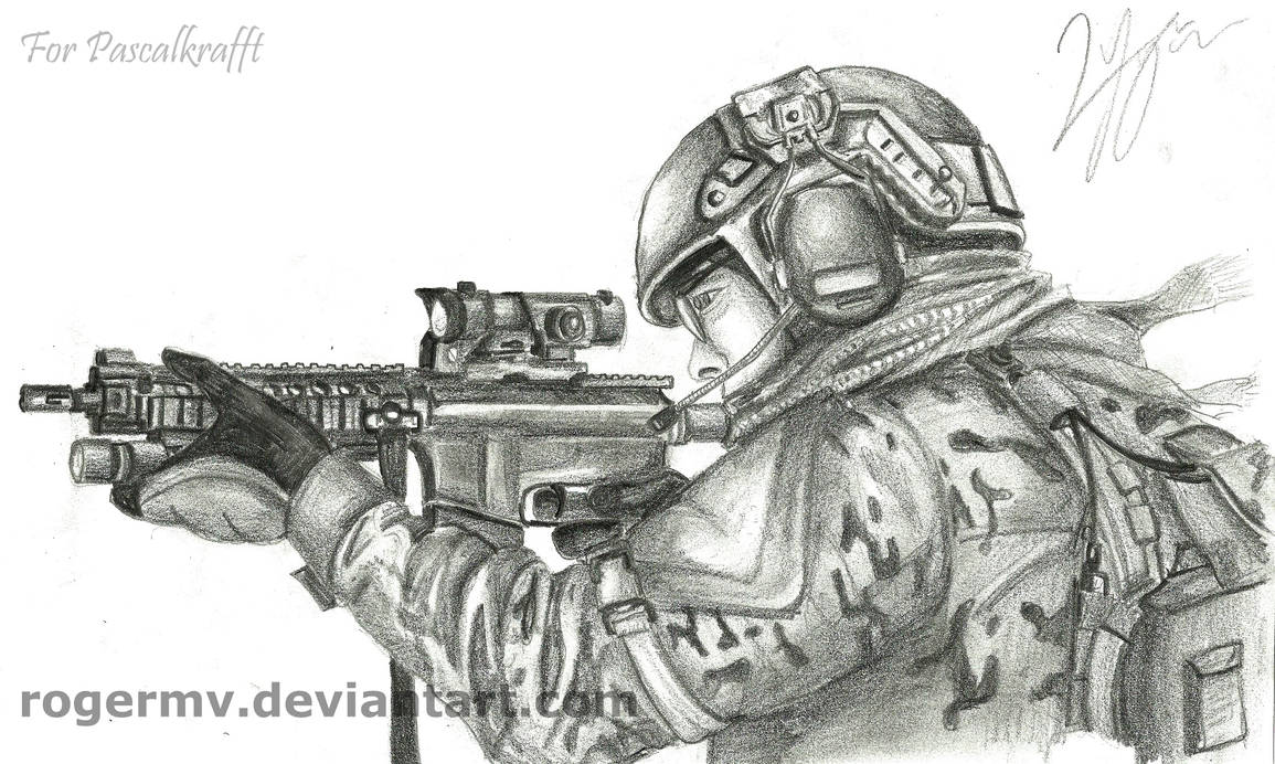 US Ranger - Soldier by RogerMV on DeviantArt