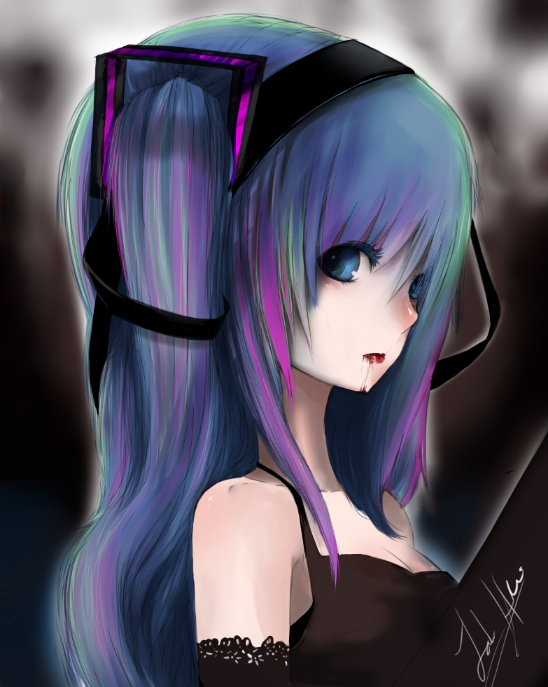 Miku Hatsune Bleach Hair By Lahhtoota On Deviantart