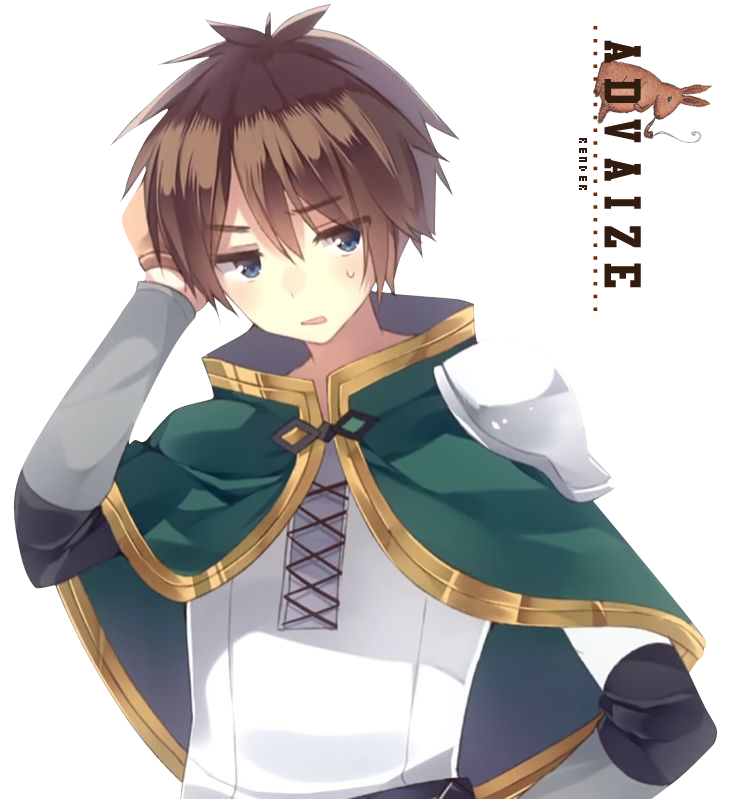 Anime edit= kazuma: what are you looking at me? by UnionXW on DeviantArt