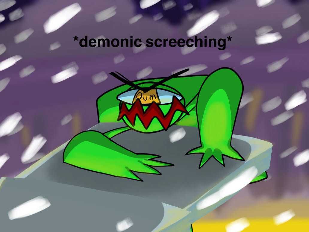 Screeching Monster *demonic screeching* by NightstandArt on DeviantArt