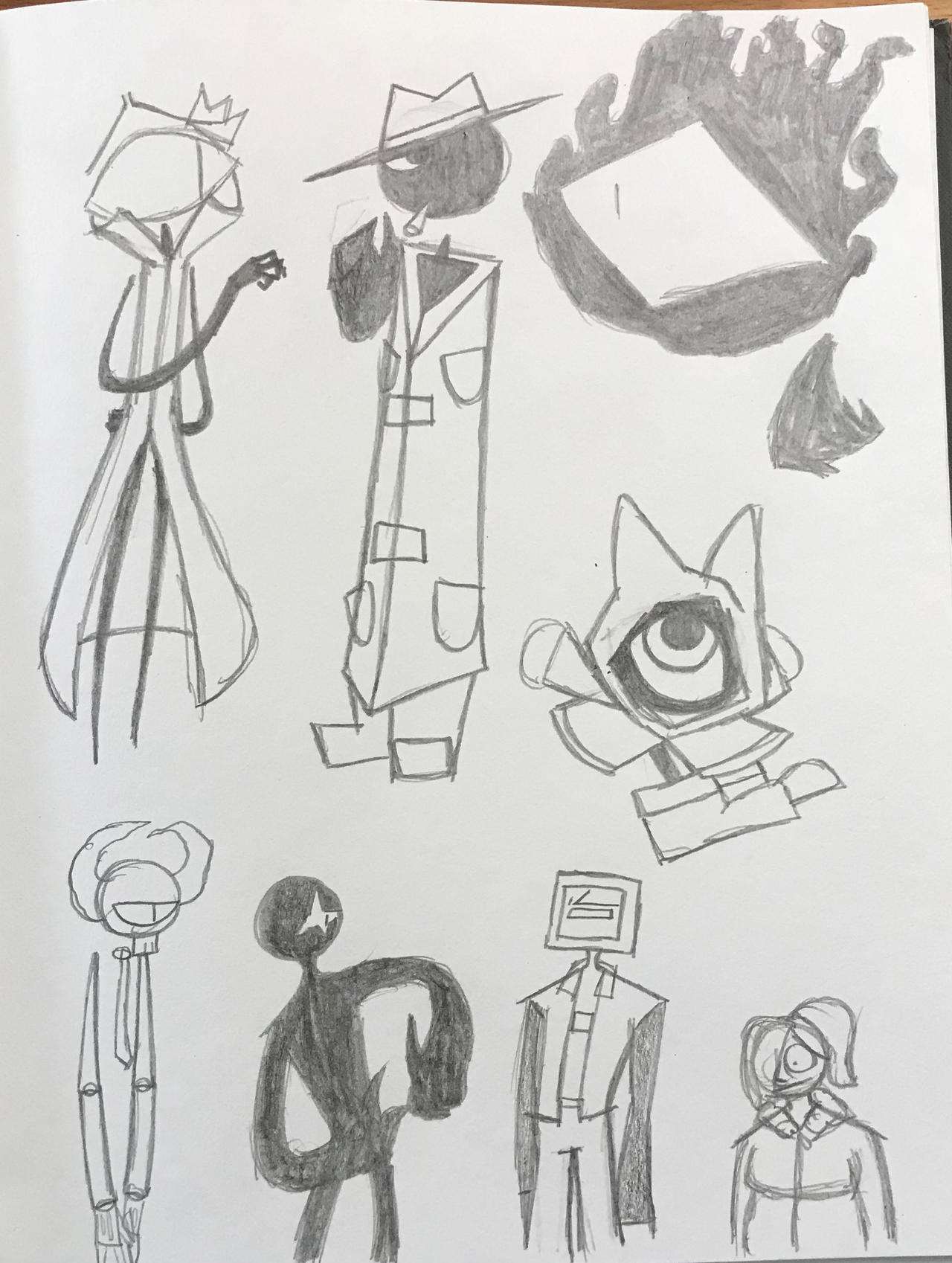 One eyed characters by NightstandArt on DeviantArt