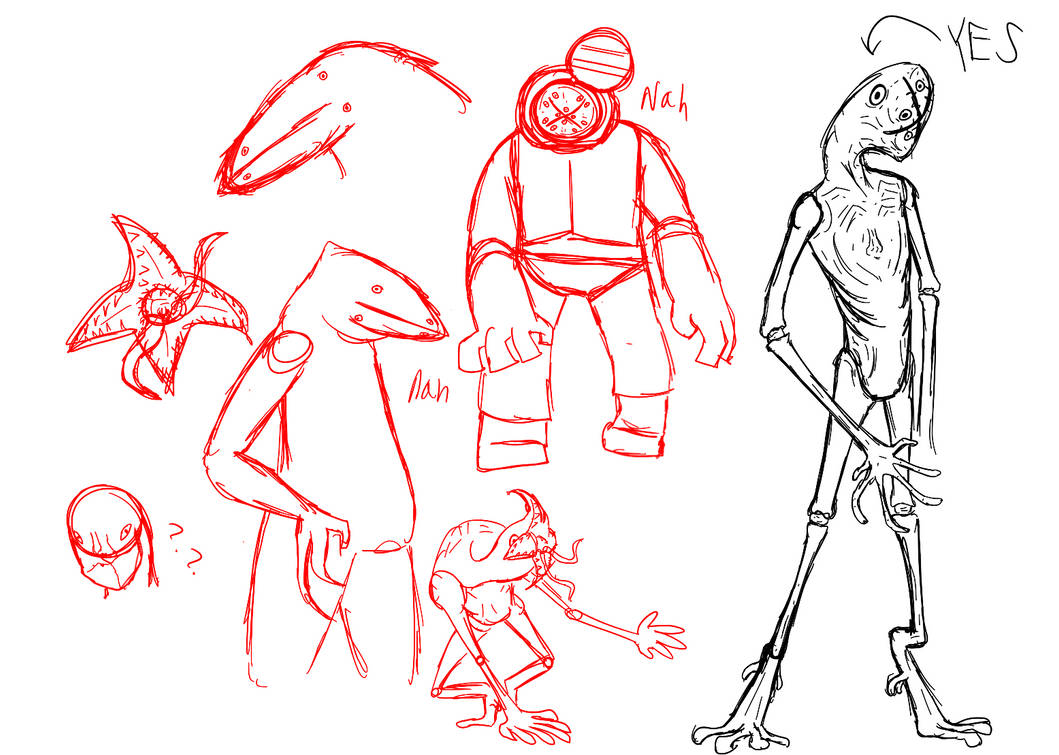 Alien designing by NightstandArt on DeviantArt