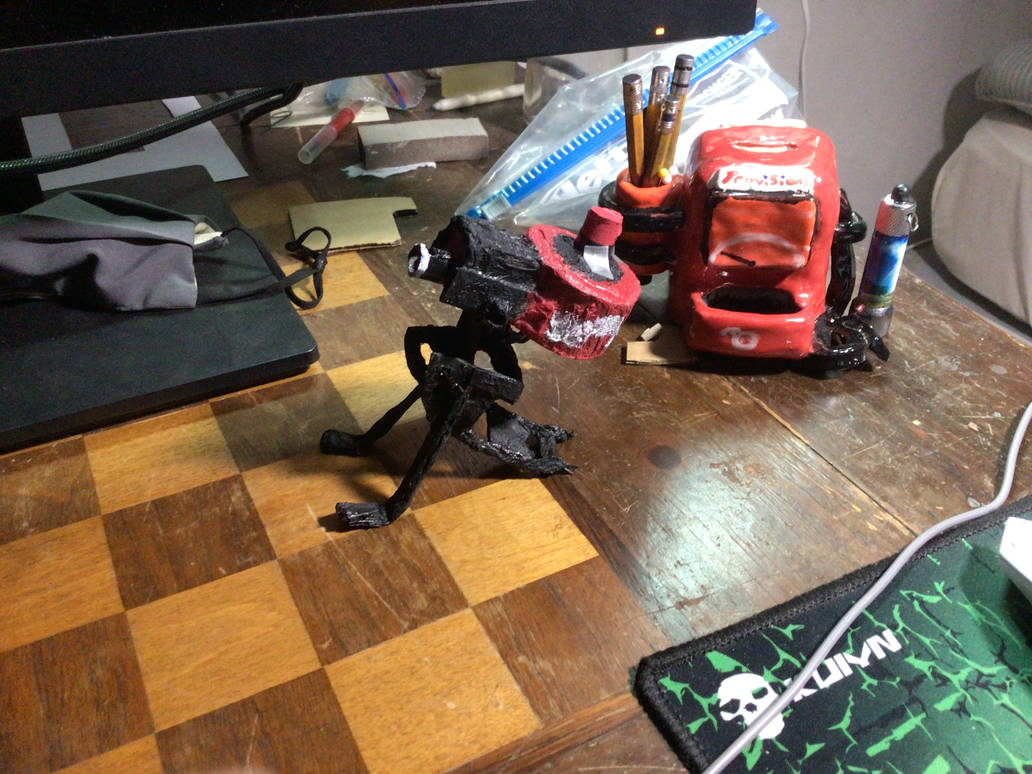 Mini Sentry by NightstandArt on DeviantArt