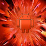 Android Wallpaper 960x800 RED