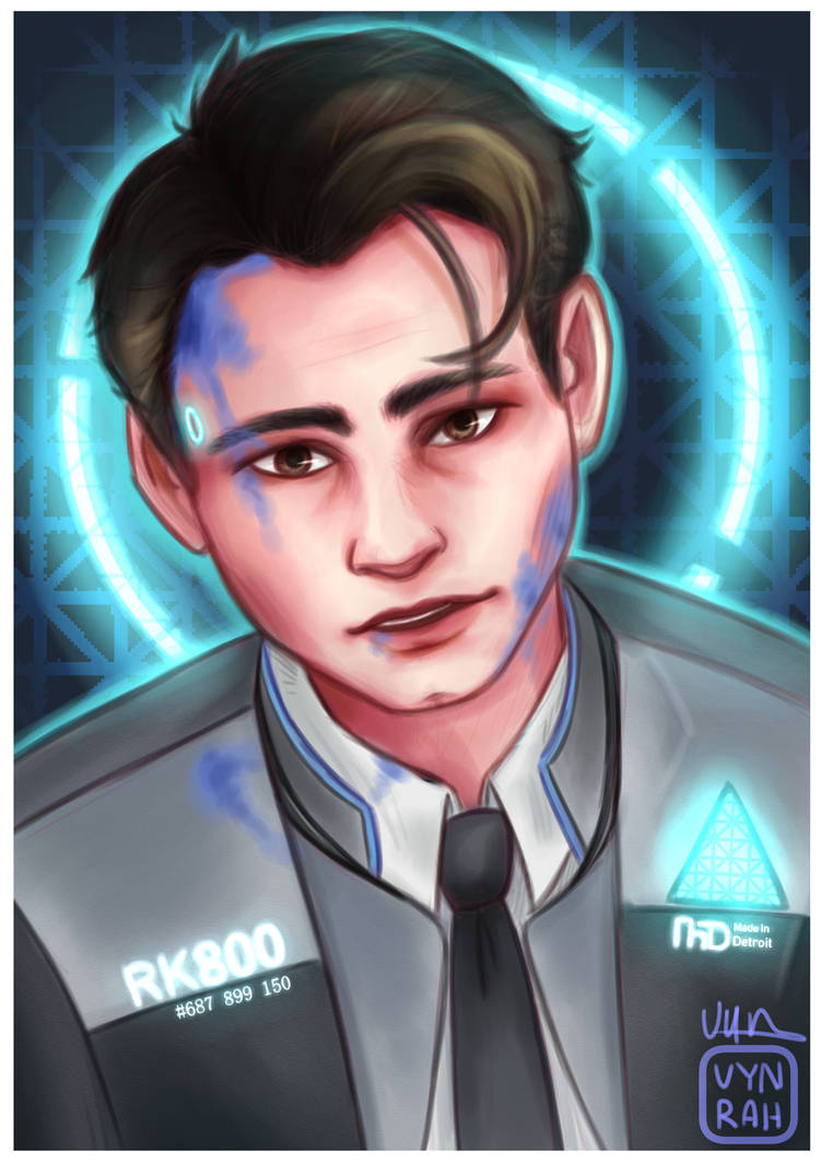 Detroit Become Human: Connor by Vynrah on DeviantArt