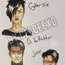 RE-DRAW of Cybersix Characters