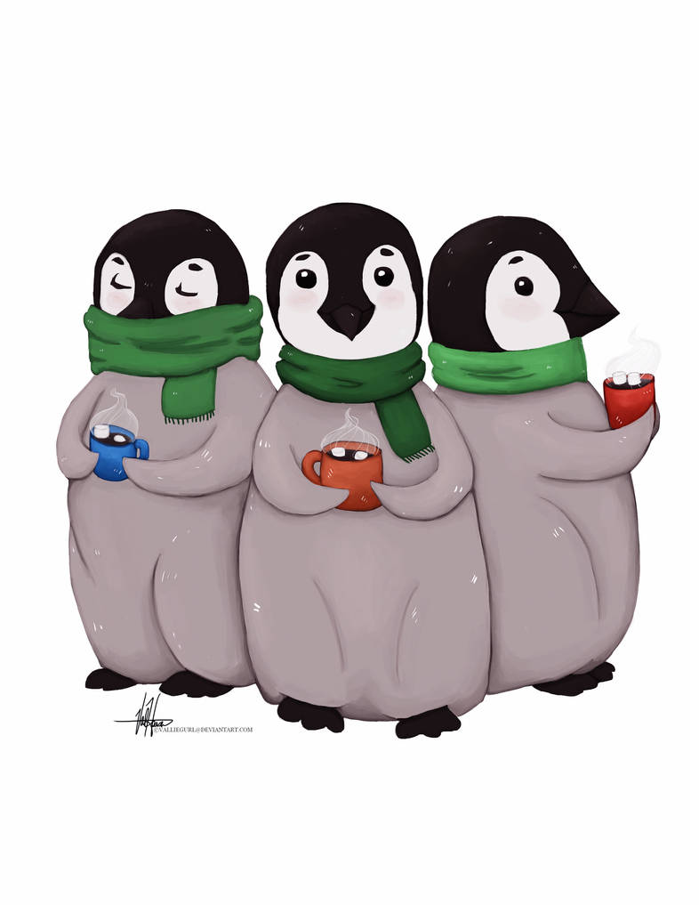 Penguins by Valliegurl on DeviantArt