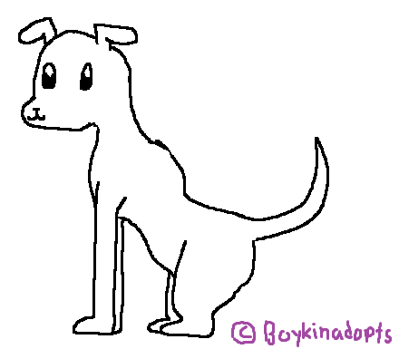 Puppy Lineart