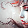 Melancholy Autumn Leaf Wall Art Emotion