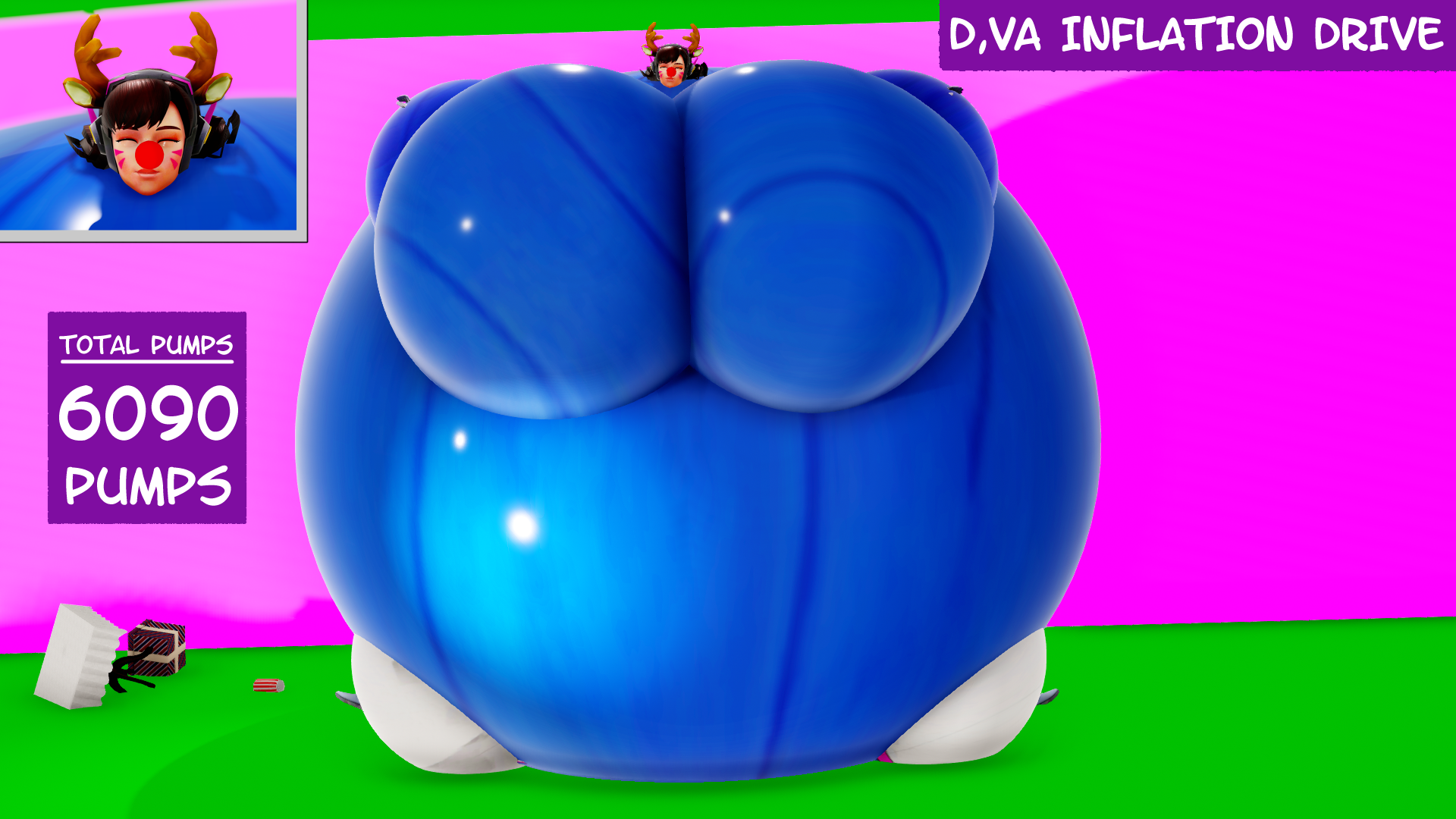 Deviantart Inflation Drive Part 3 DV.A- Festive inflation drive FINAL PART by Aphro3D on DeviantArt